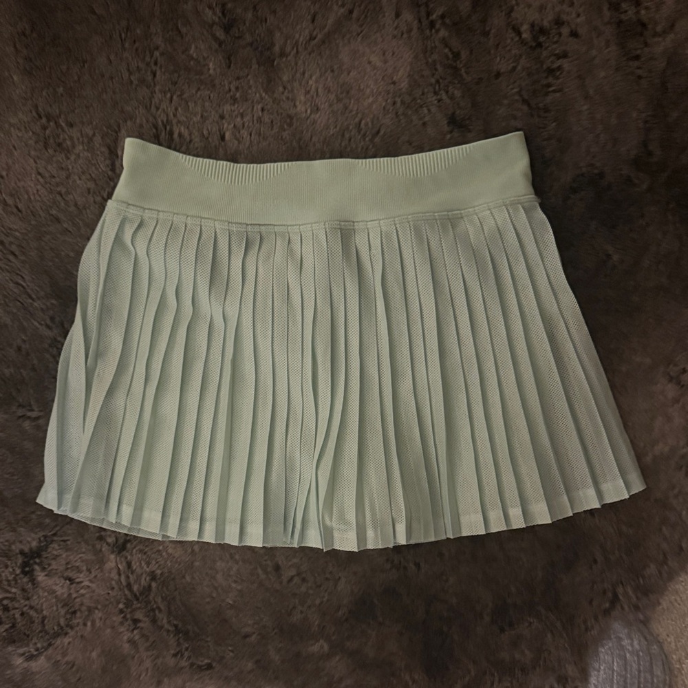 Free People Soft Mint tennis skirt